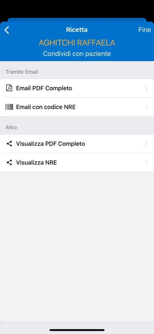 medico 2000 mobile condividi