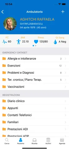 medico 2000 mobile ambulatorio paziente