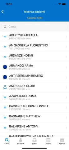medico 2000 mobile lista pazienti